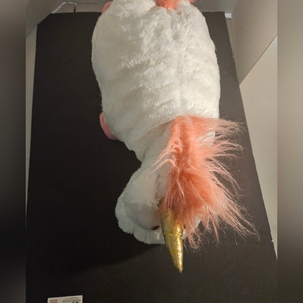 Plush Unicorn Stuffed Animal - White and Pink Despicable Me - Picture 2 of 3